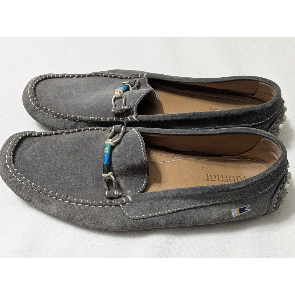 Riomar THE STINGRAY DECK DRIVing Shoes Moccasins Loafers Gray Sz 12 EU 46